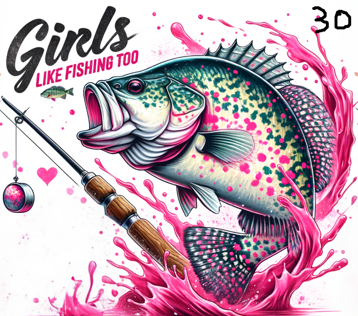 Fish Sublimation Decals
