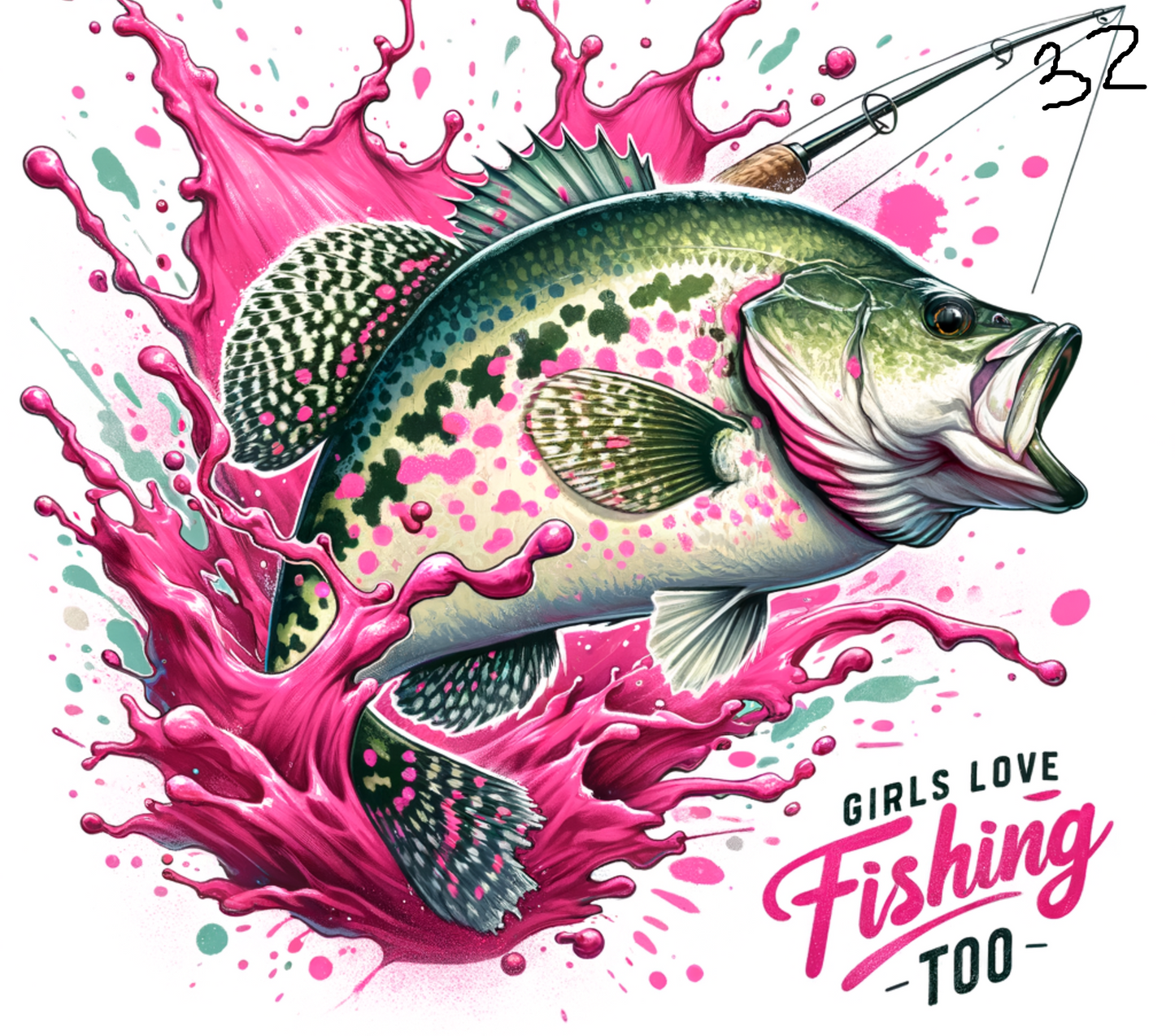 Fish Sublimation Decals