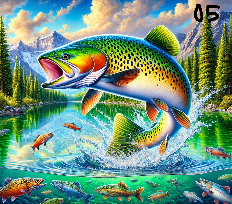 Fish Sublimation Decals