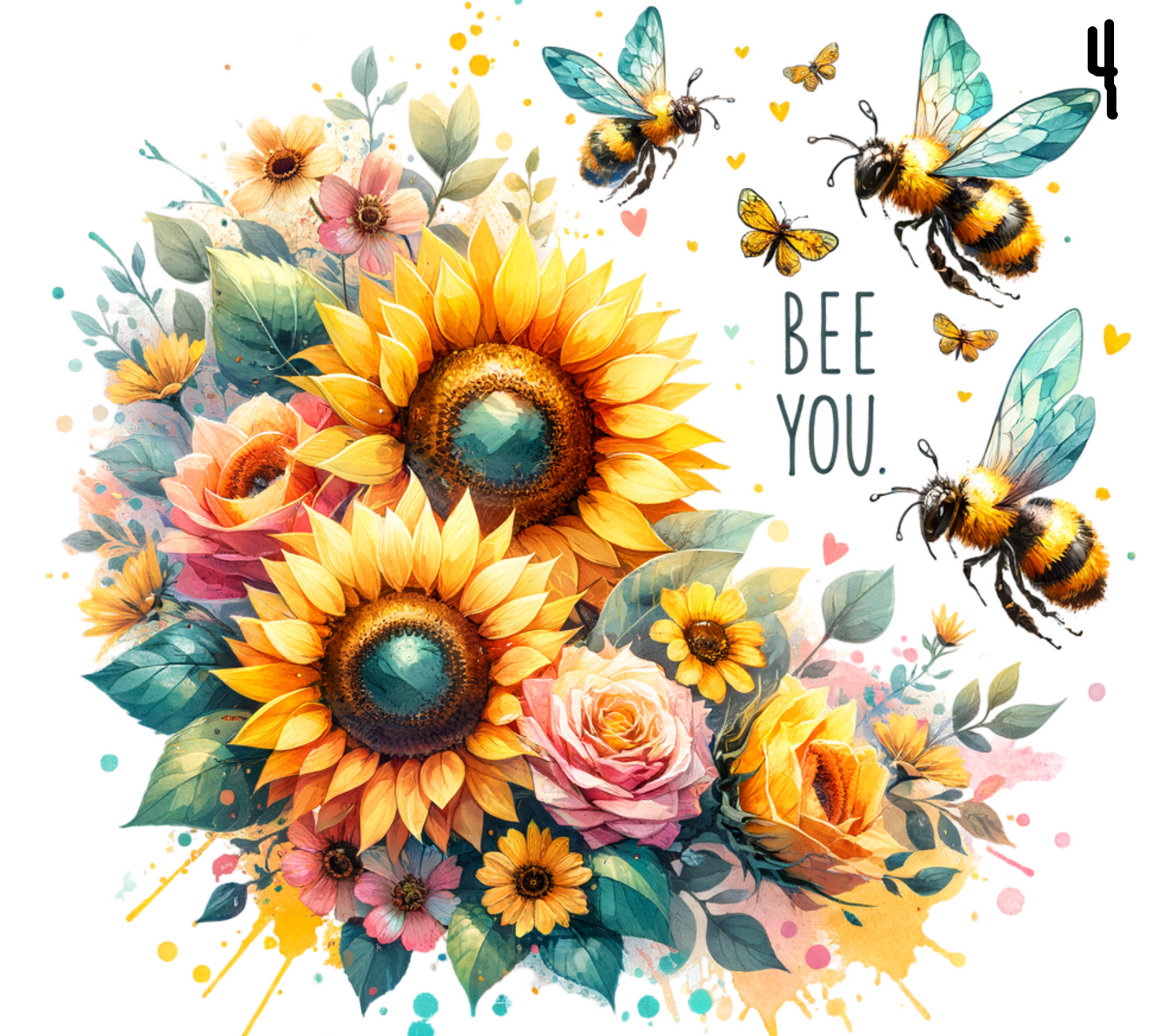 Bee Sublimation Designs