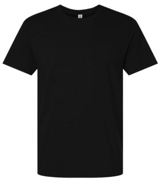 Custom T-shirt with choice of personalized decals and design options