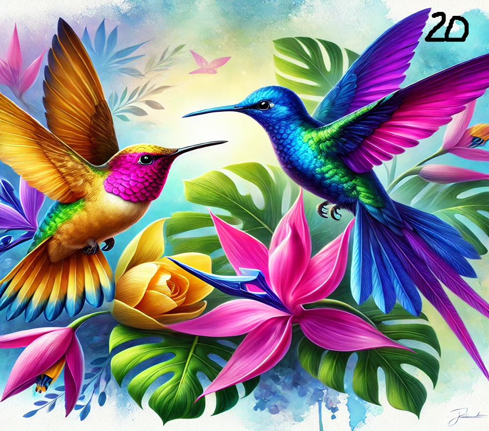 Bird Sublimation Decals