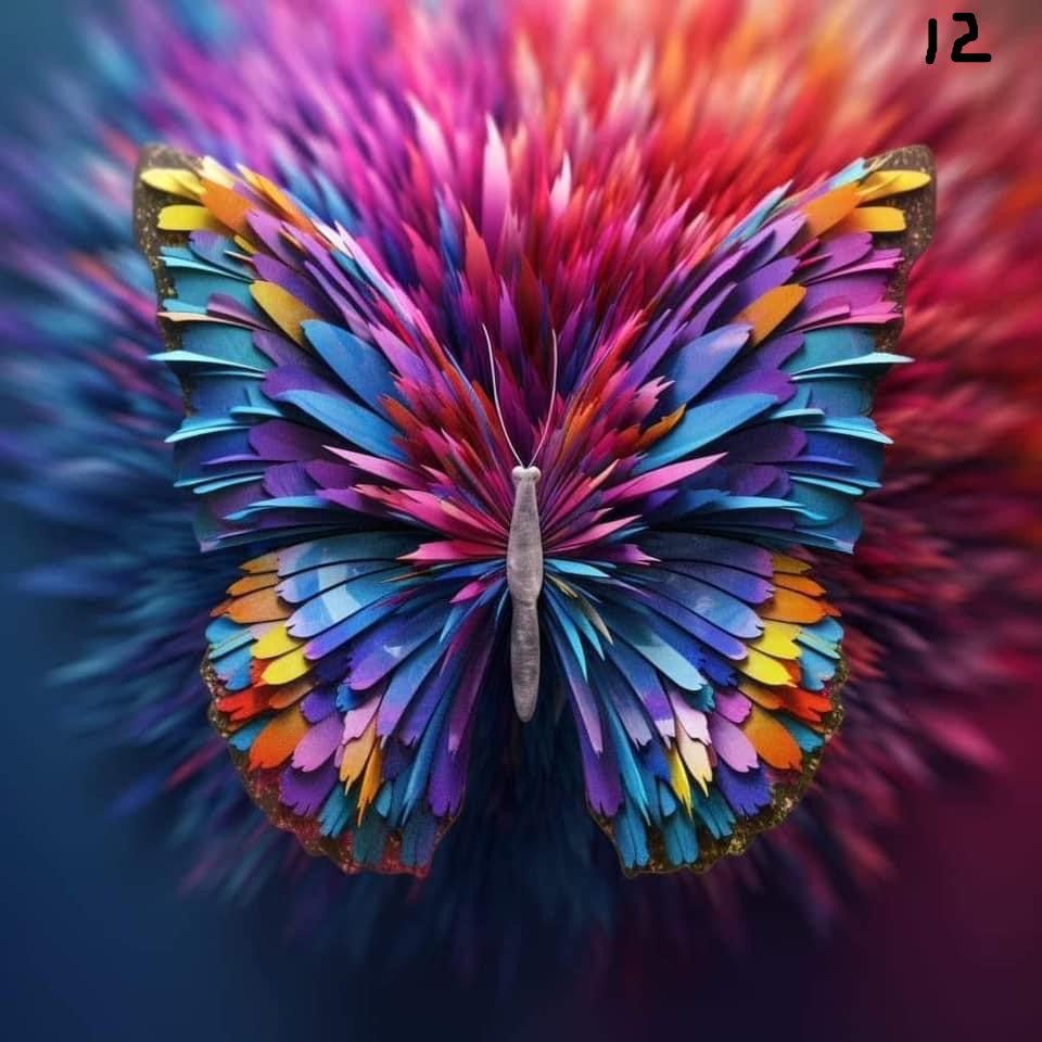 Butterfly Sublimation Decals