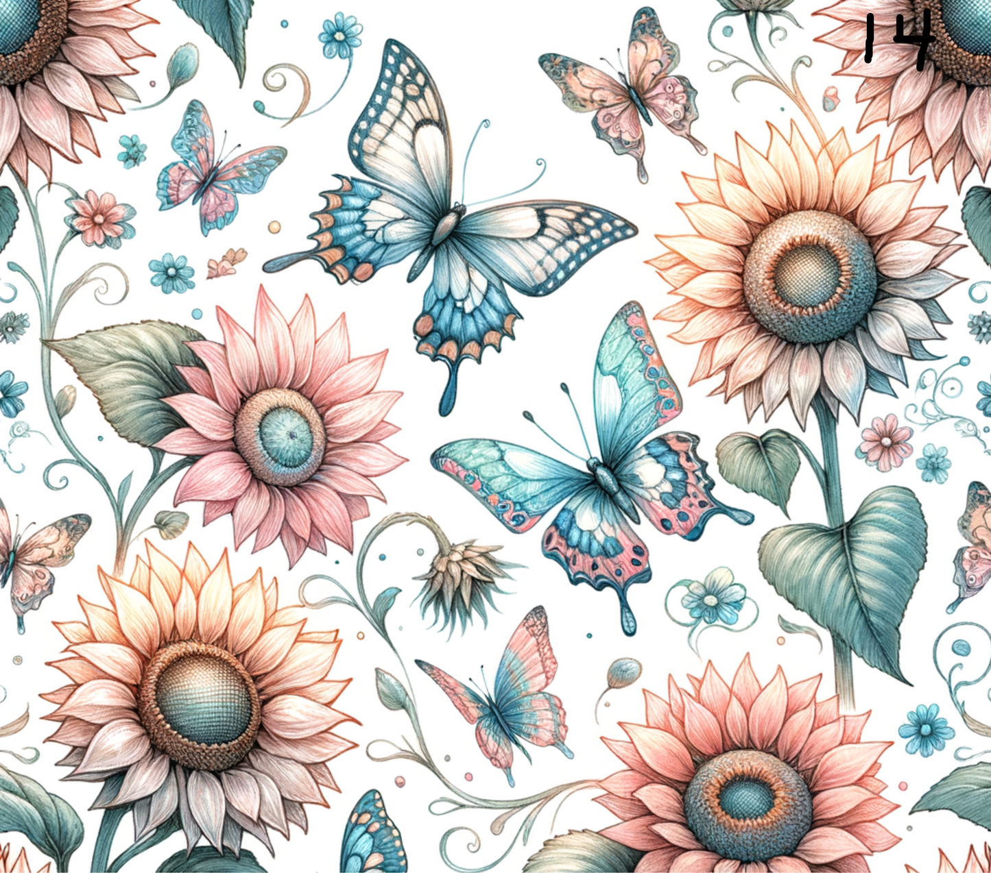 Butterfly Sublimation Decals