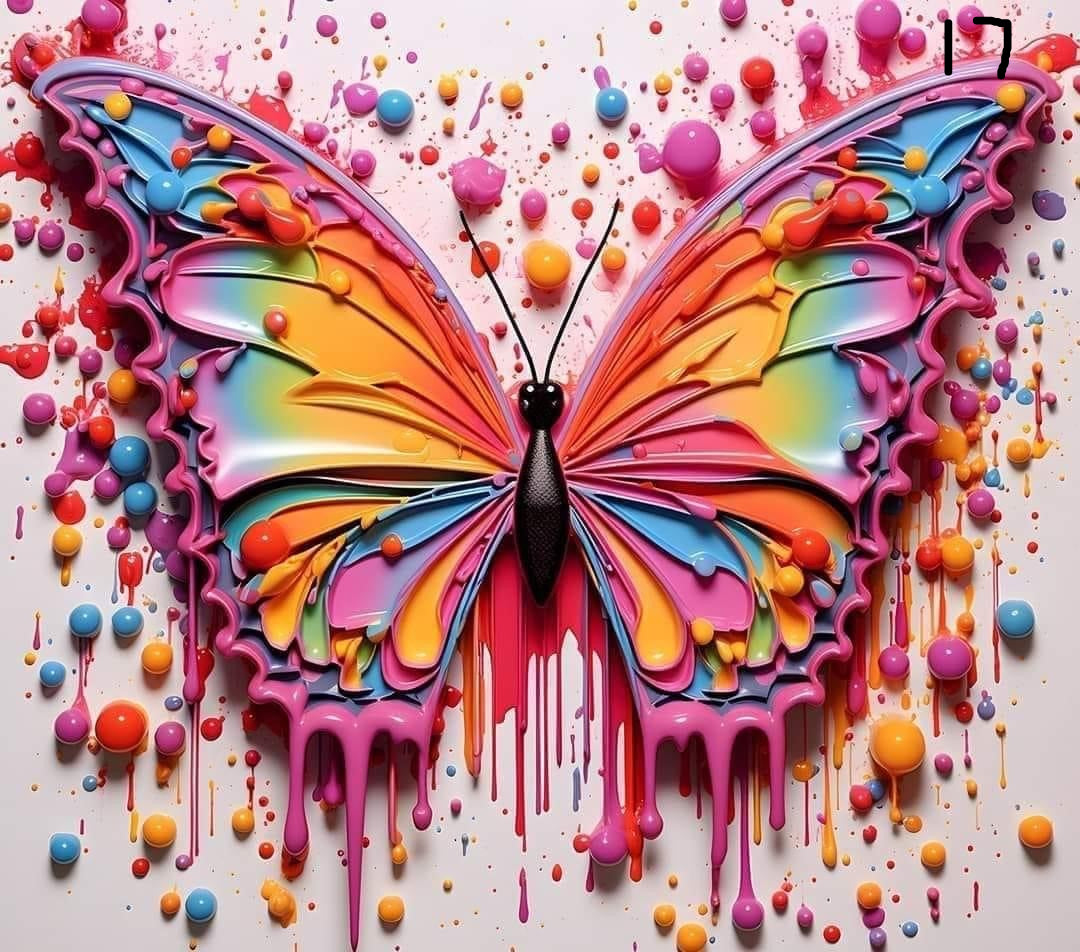 Butterfly Sublimation Decals