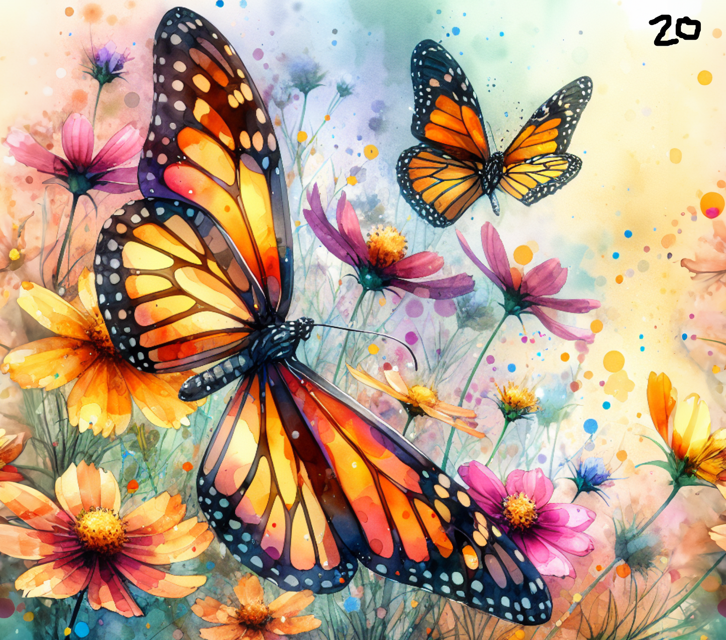 Butterfly Sublimation Decals