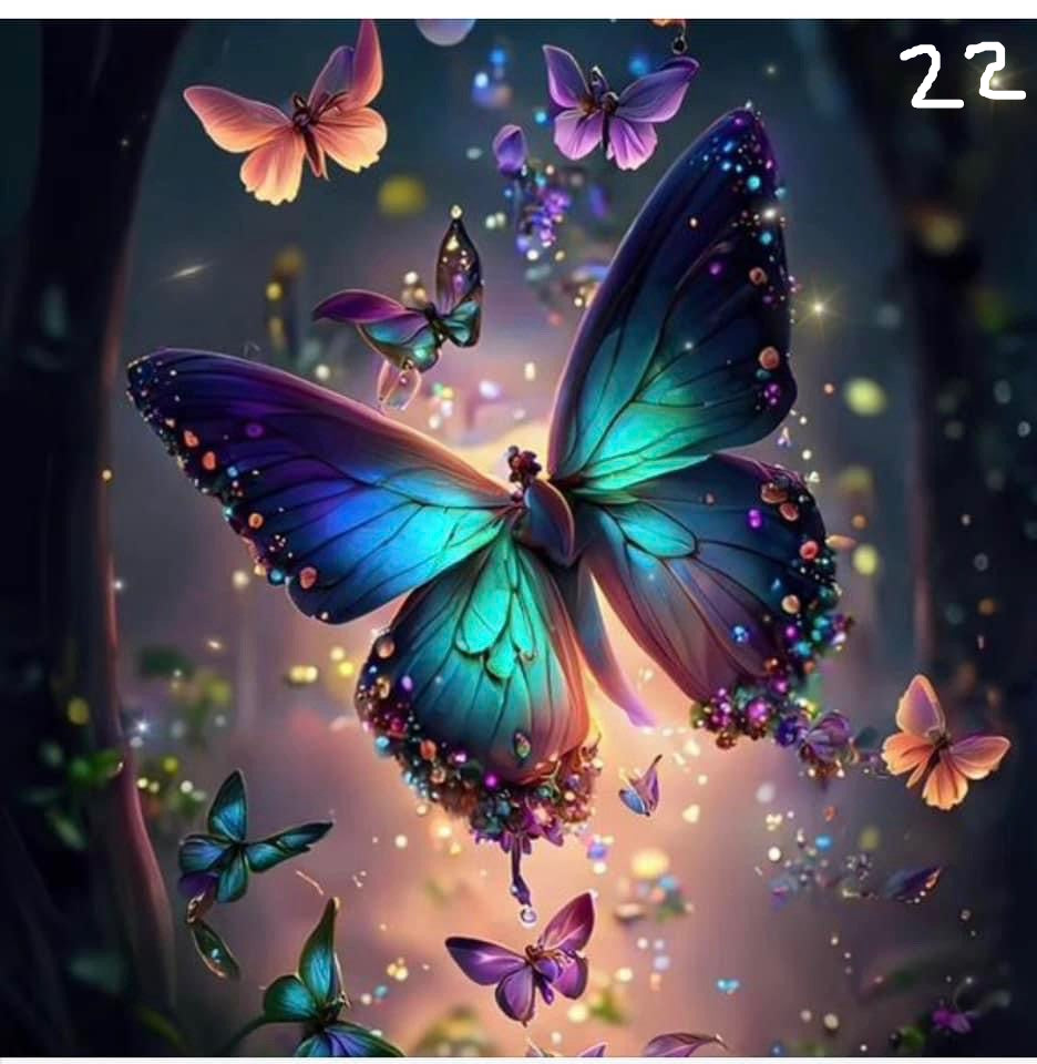 Butterfly Sublimation Decals