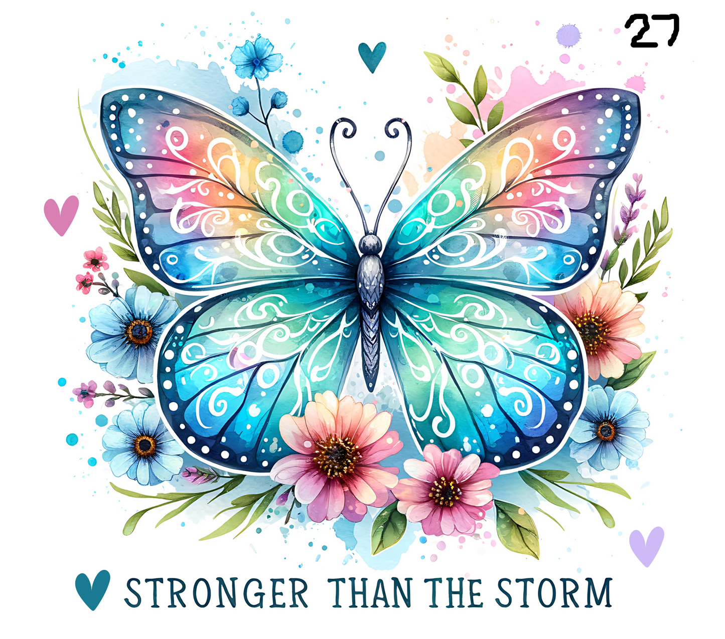 Butterfly Sublimation Decals