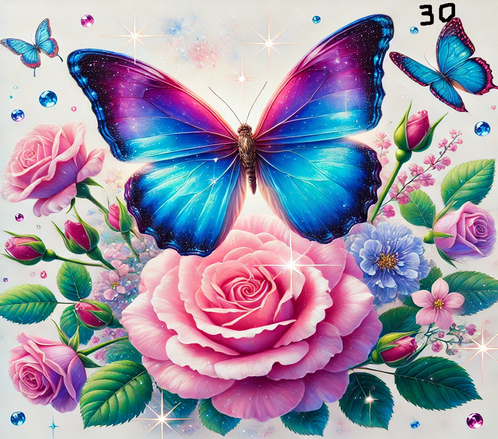 Butterfly Sublimation Decals