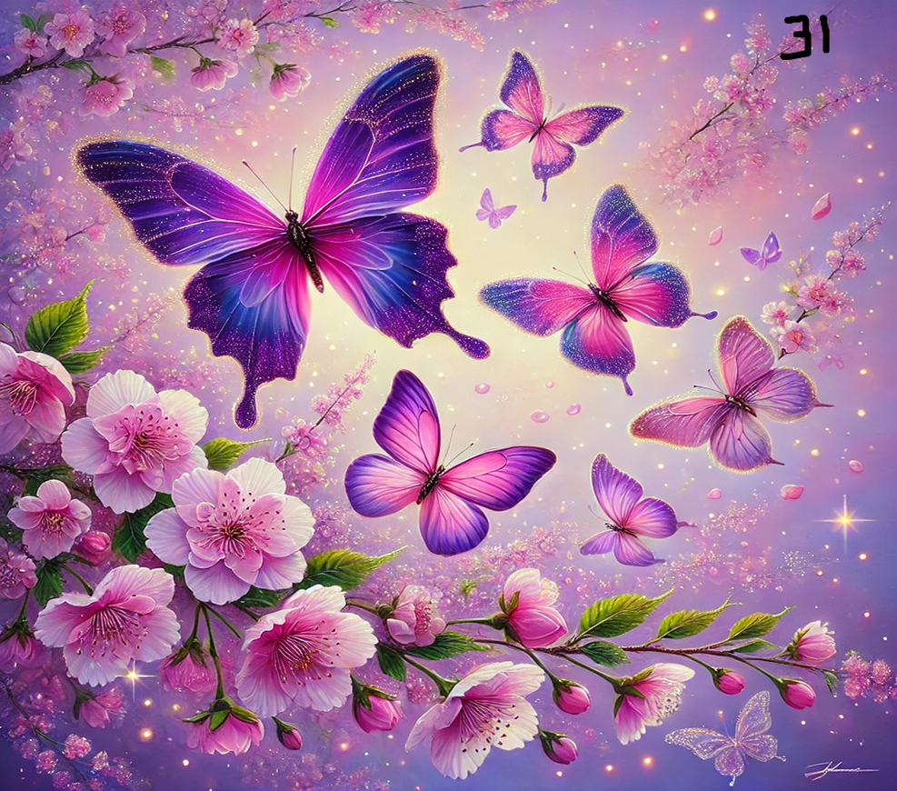 Butterfly Sublimation Decals