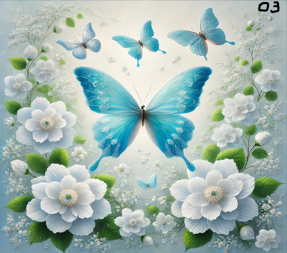 Butterfly Sublimation Decals