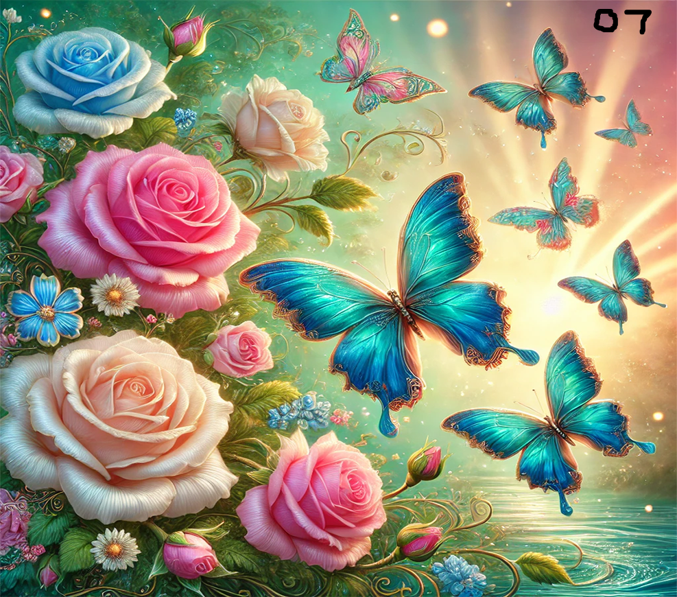 Butterfly Sublimation Decals