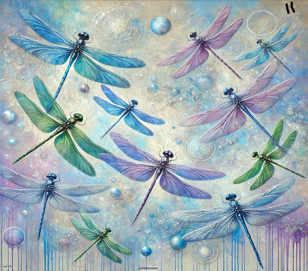 Dragonflies Sublimation Decals