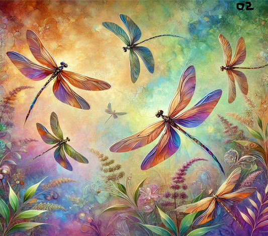 Dragonflies Sublimation Decals