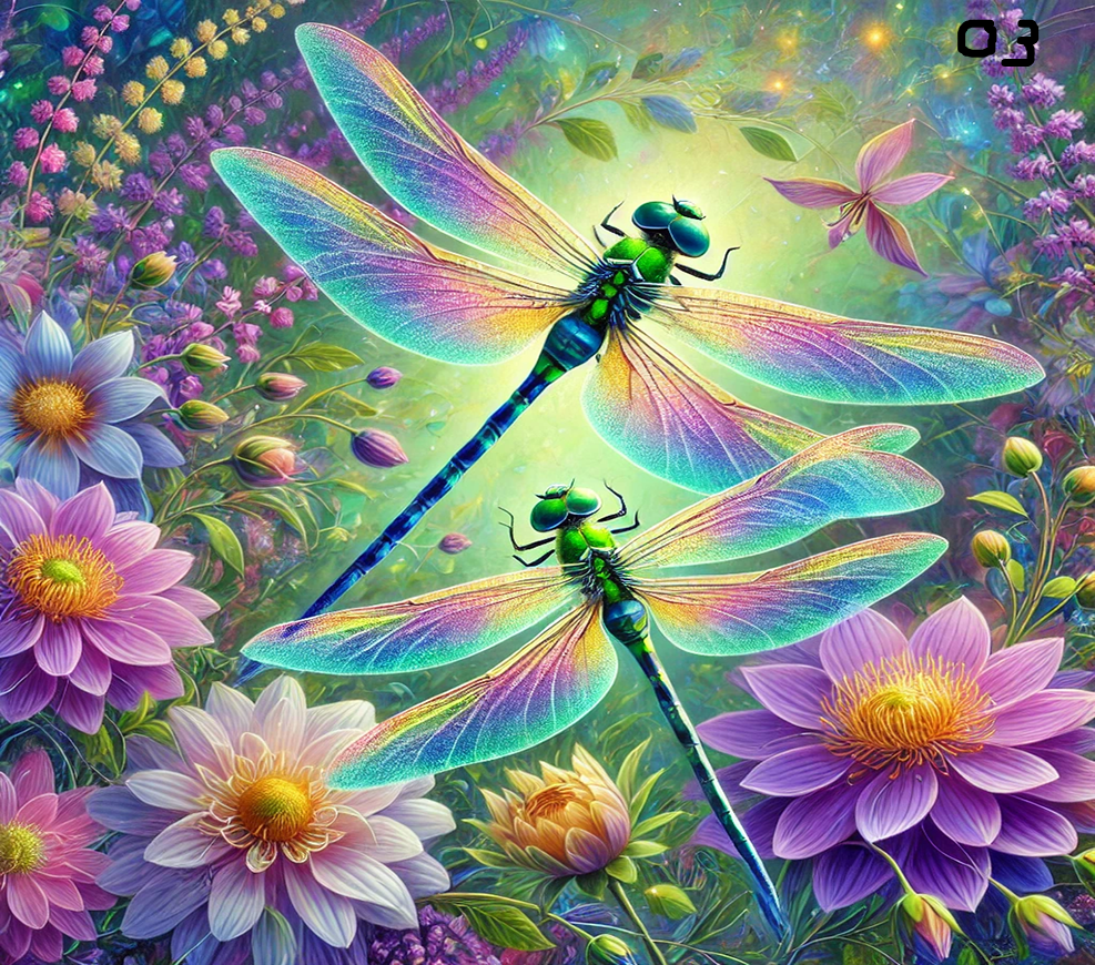 Dragonflies Sublimation Decals