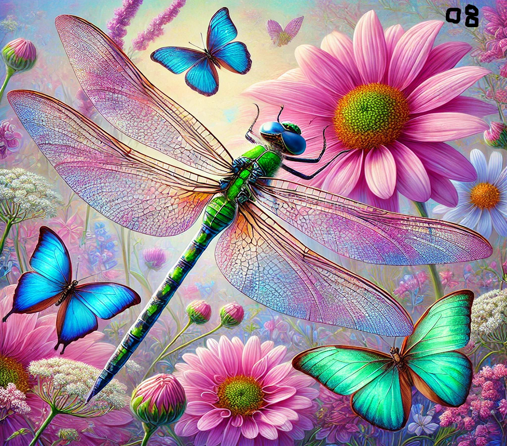 Dragonflies Sublimation Decals