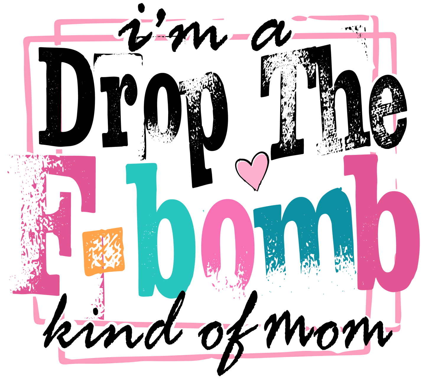 Fbomb Mom in Black