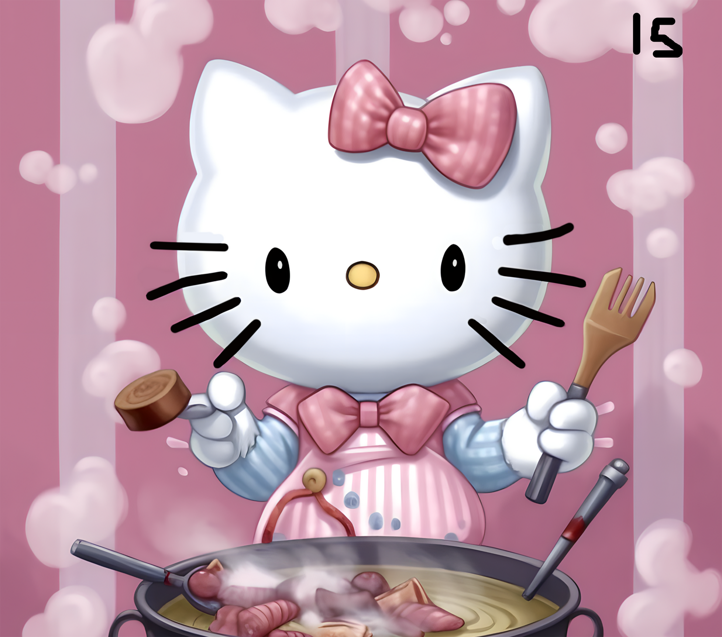 Hello Kitty Sublimation Decals