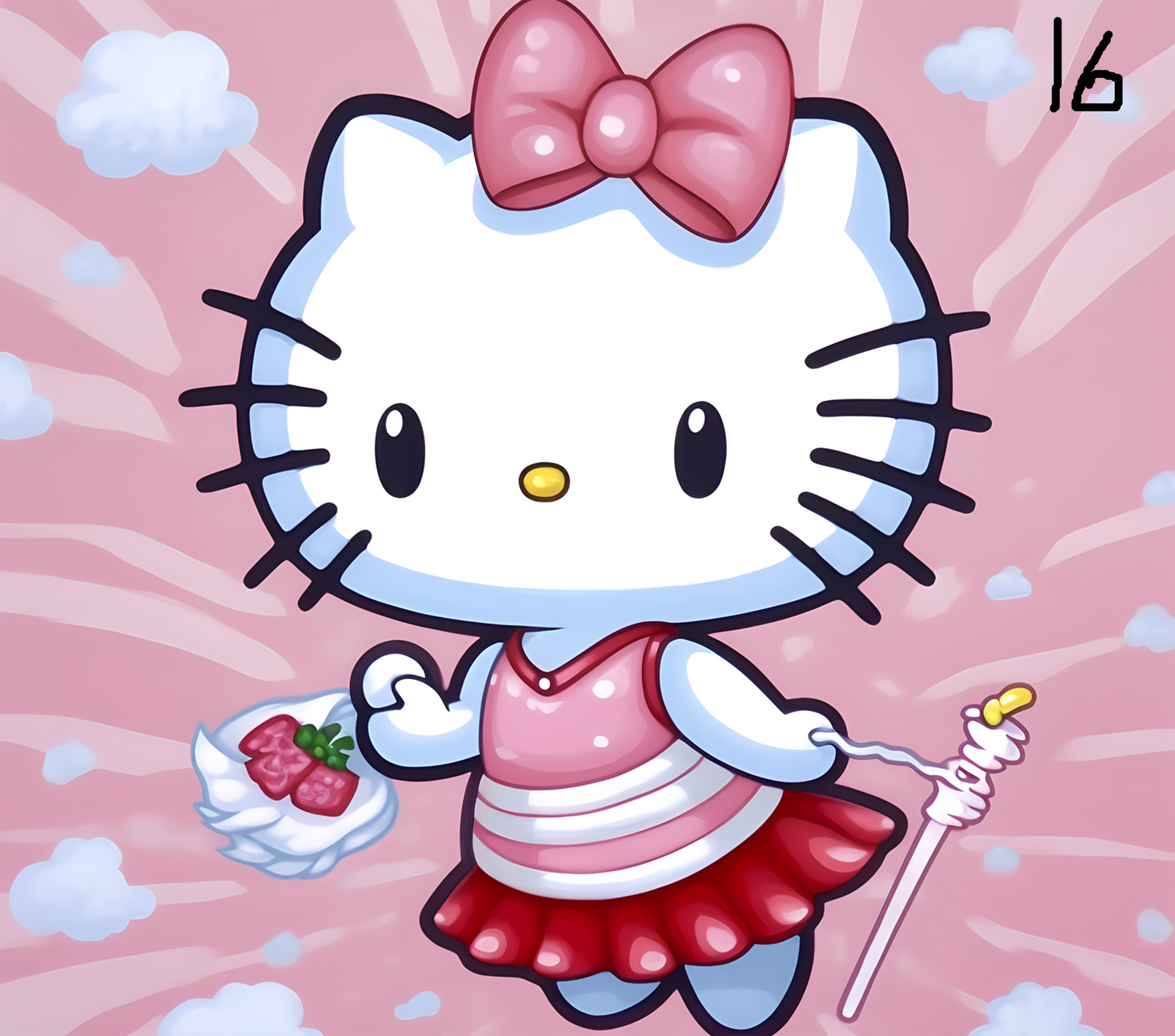 Hello Kitty Sublimation Decals