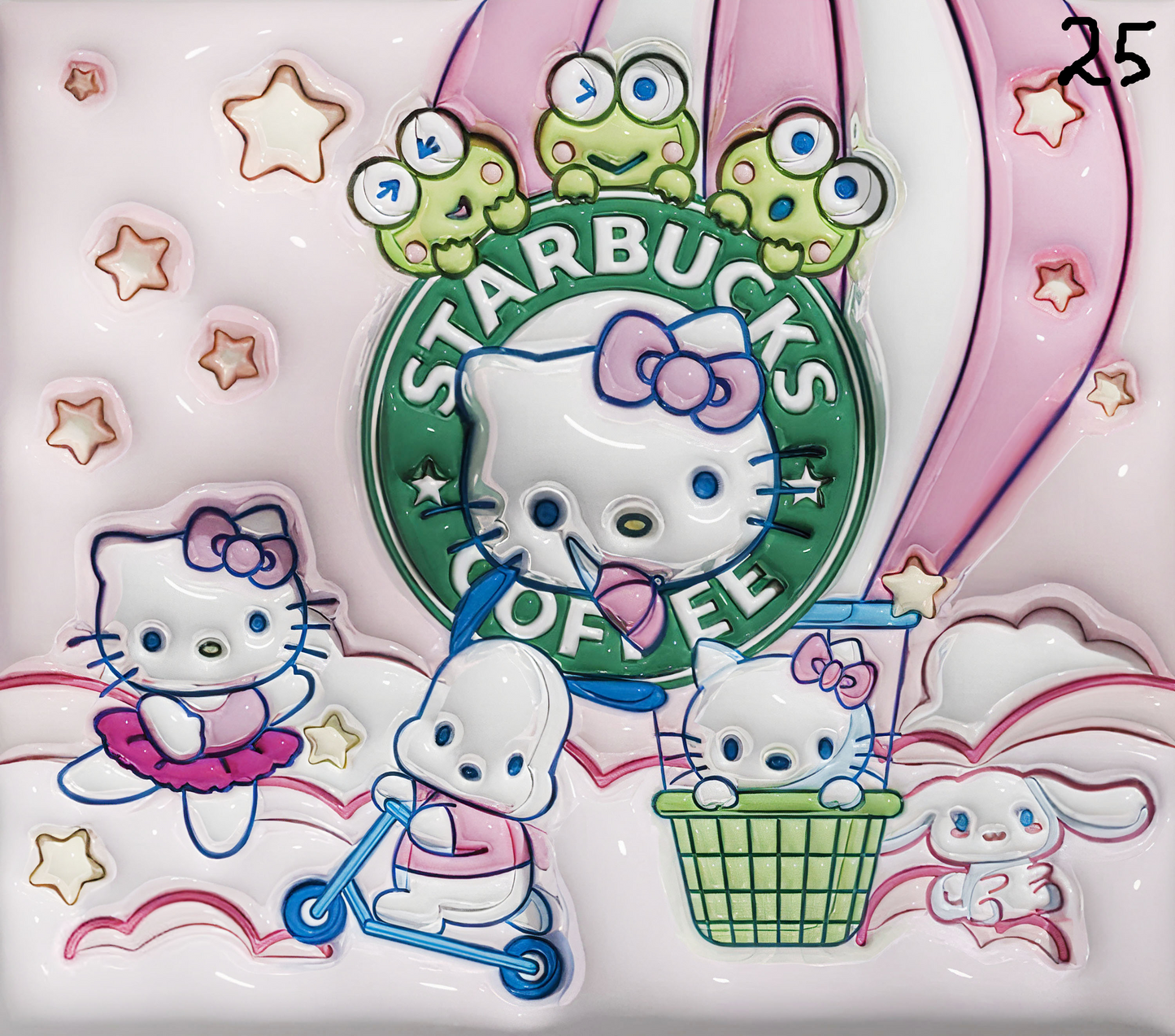 Hello Kitty Sublimation Decals