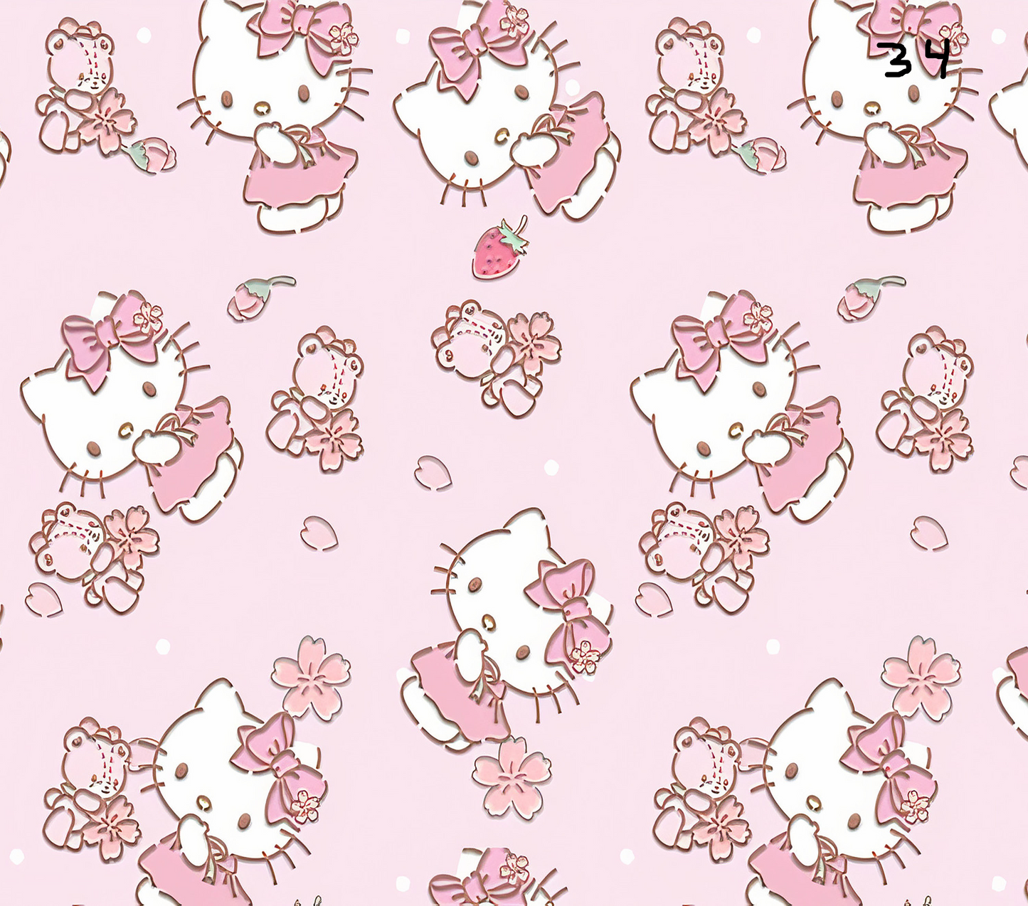 Hello Kitty Sublimation Decals