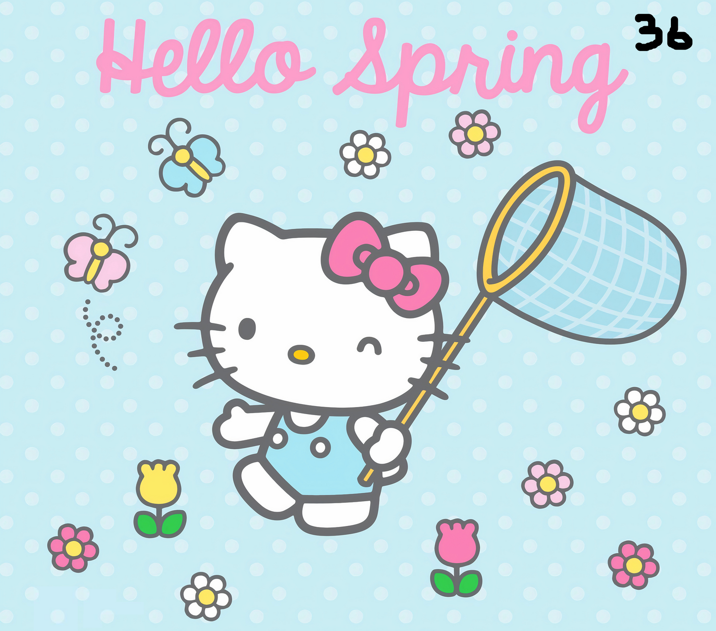 Hello Kitty Sublimation Decals
