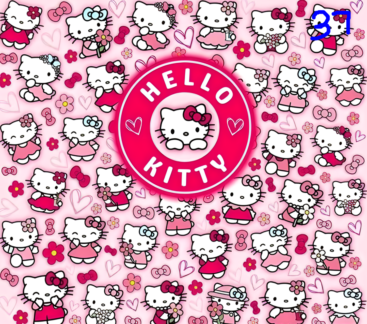Hello Kitty Sublimation Decals