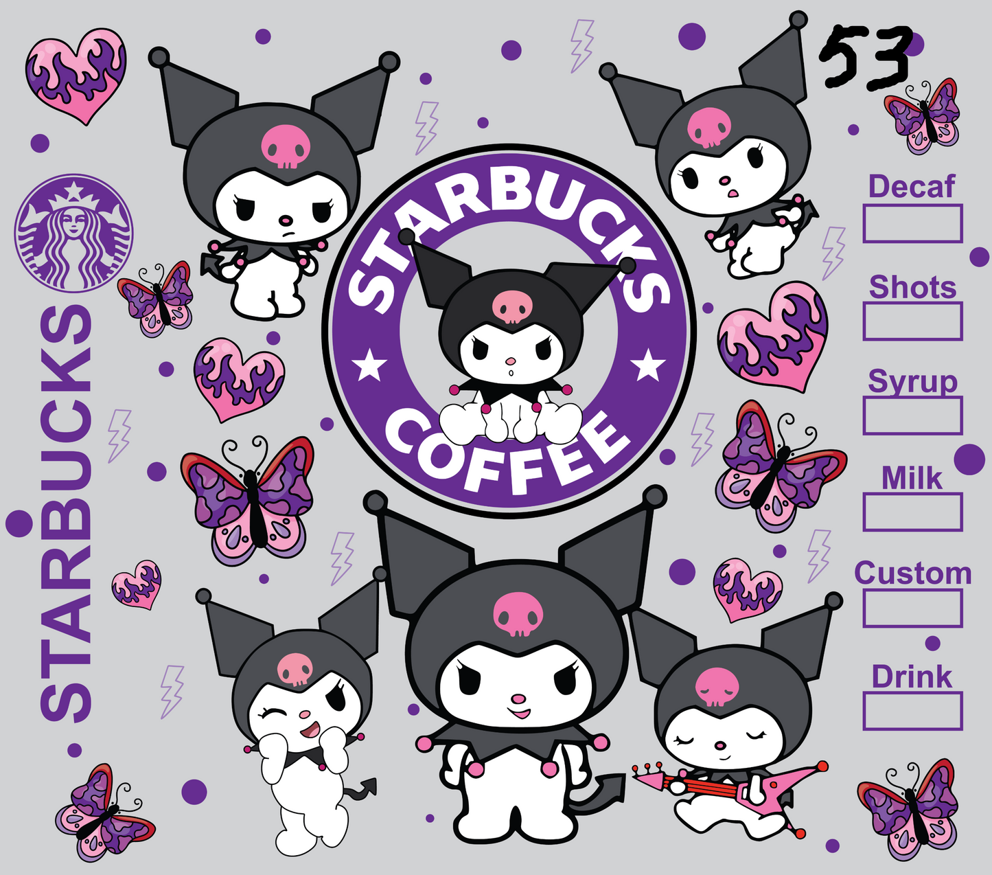 Hello Kitty Sublimation Decals