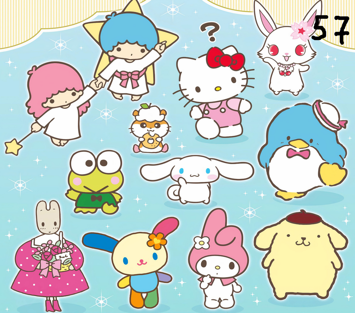Hello Kitty Sublimation Decals