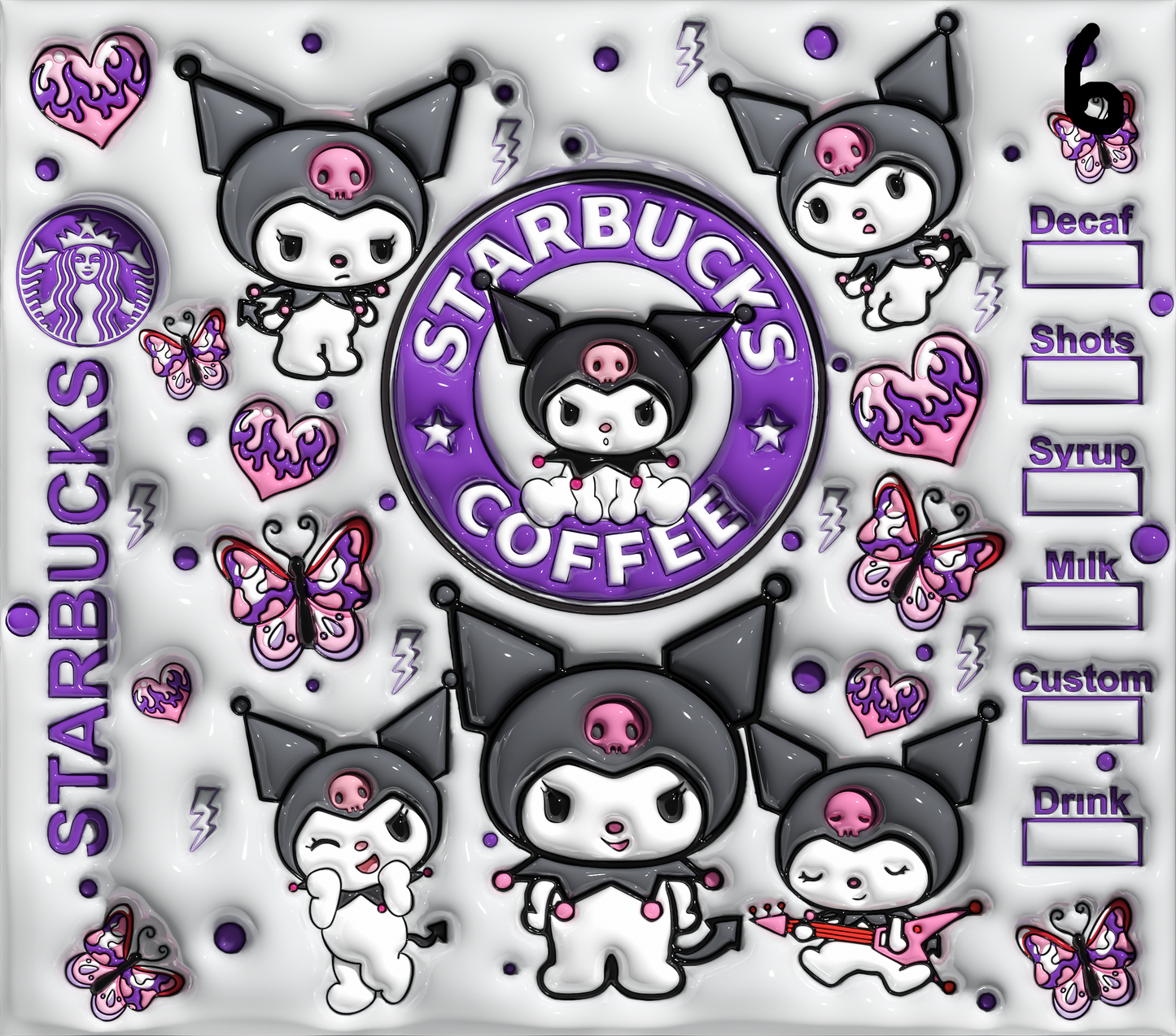 Hello Kitty Sublimation Decals