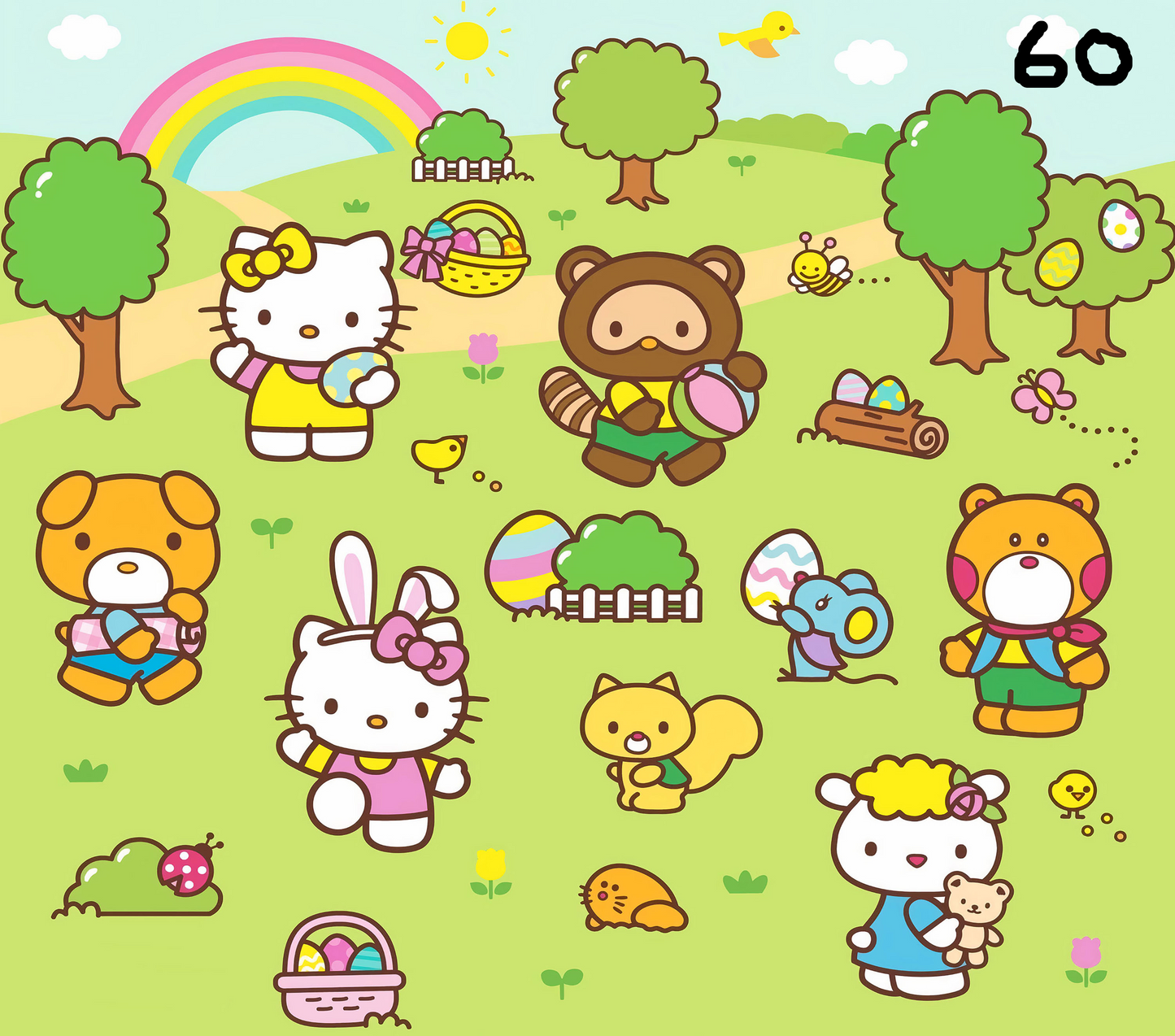 Hello Kitty Sublimation Decals