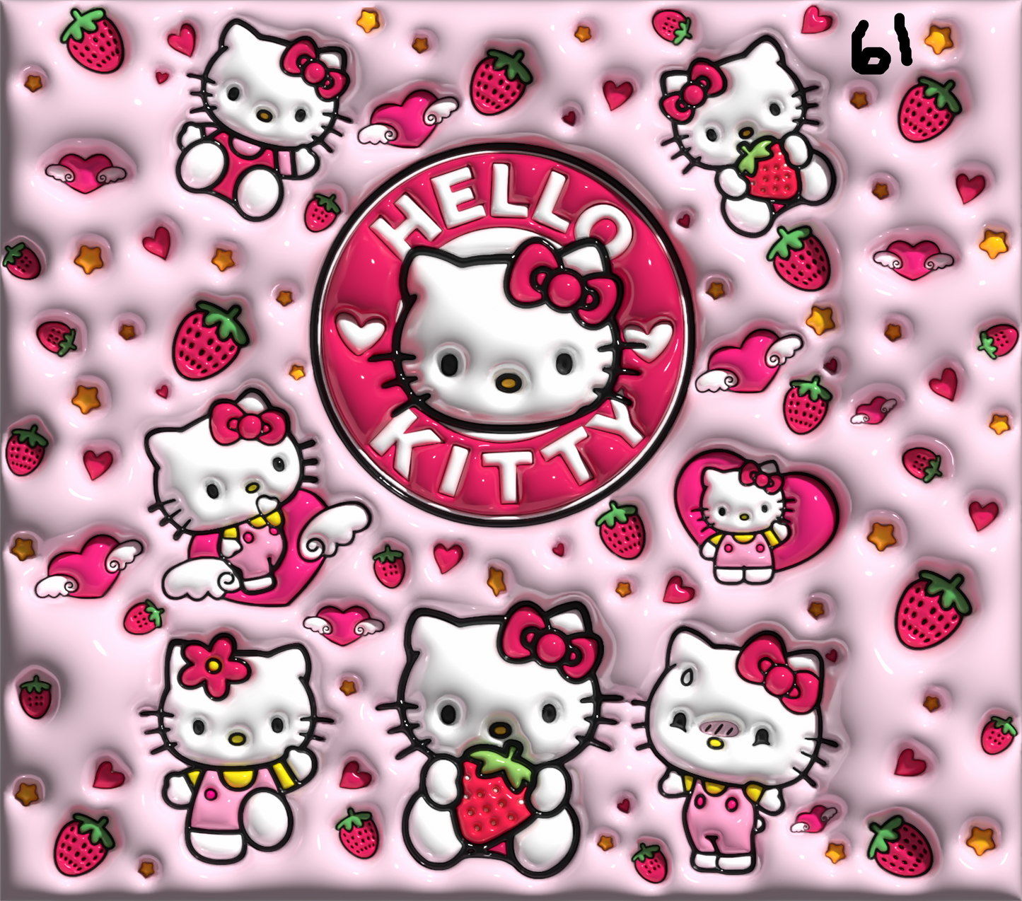Hello Kitty Sublimation Decals