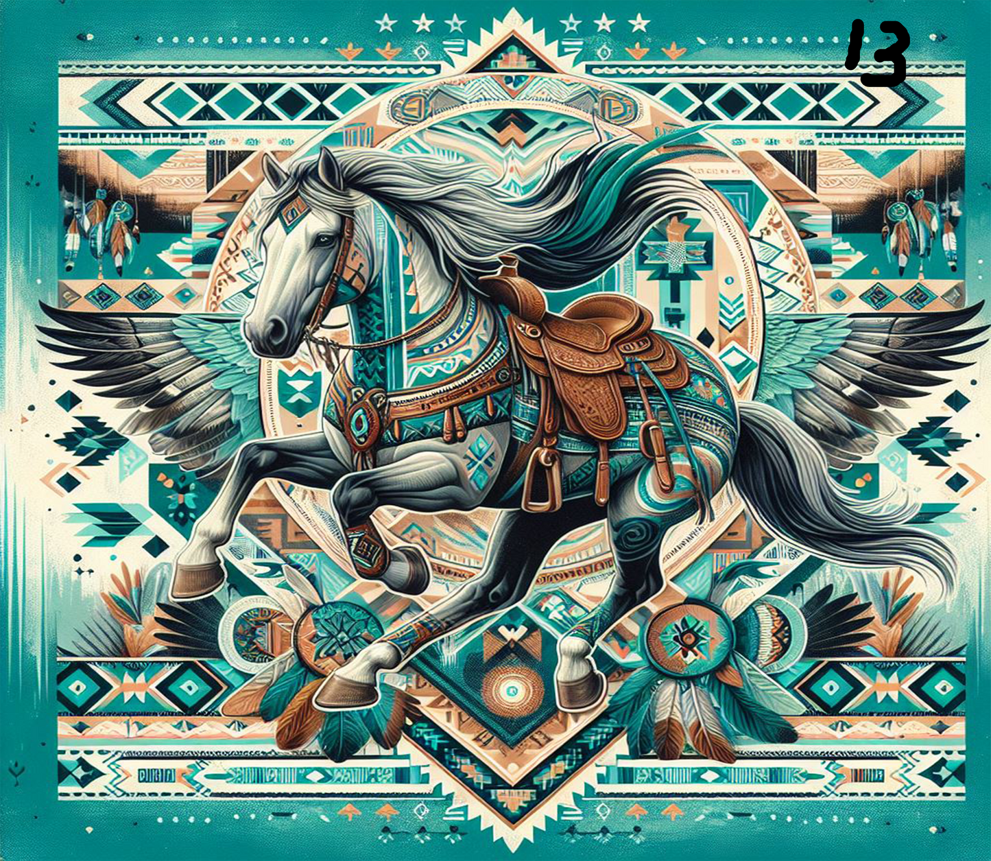 Horse Sublimation Decals