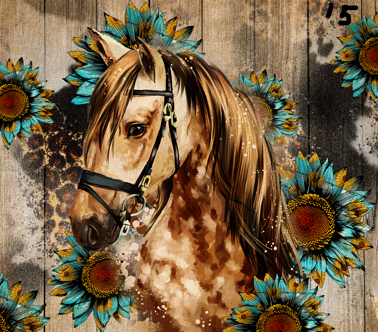Horse Sublimation Decals