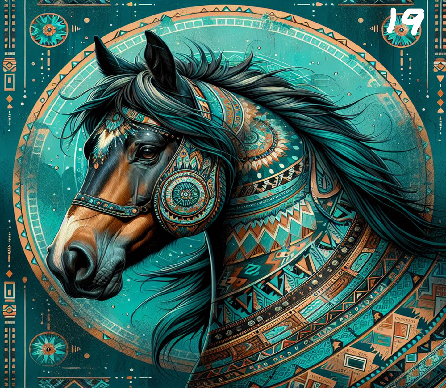 Horse Sublimation Decals