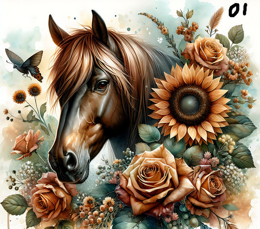 Horse Sublimation Decals