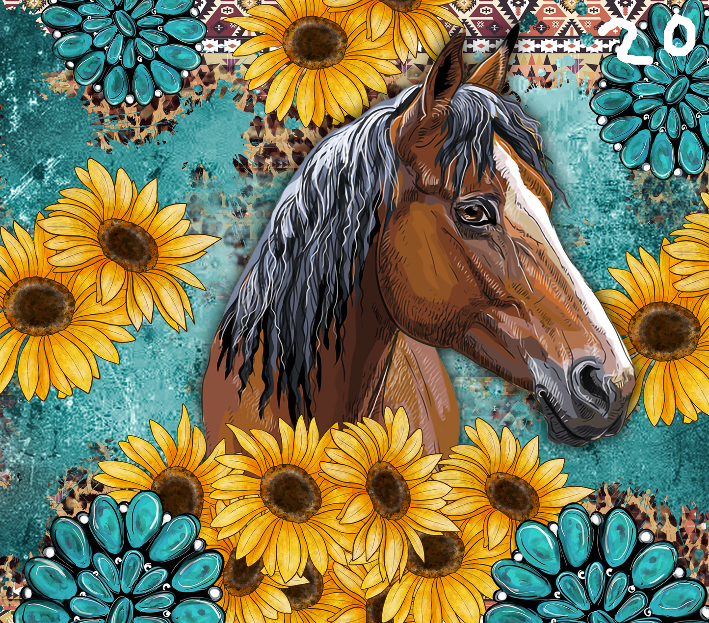 Horse Sublimation Decals