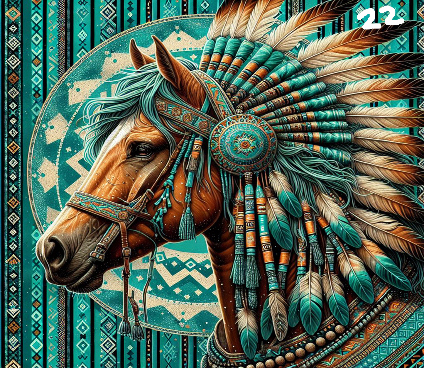 Horse Sublimation Decals