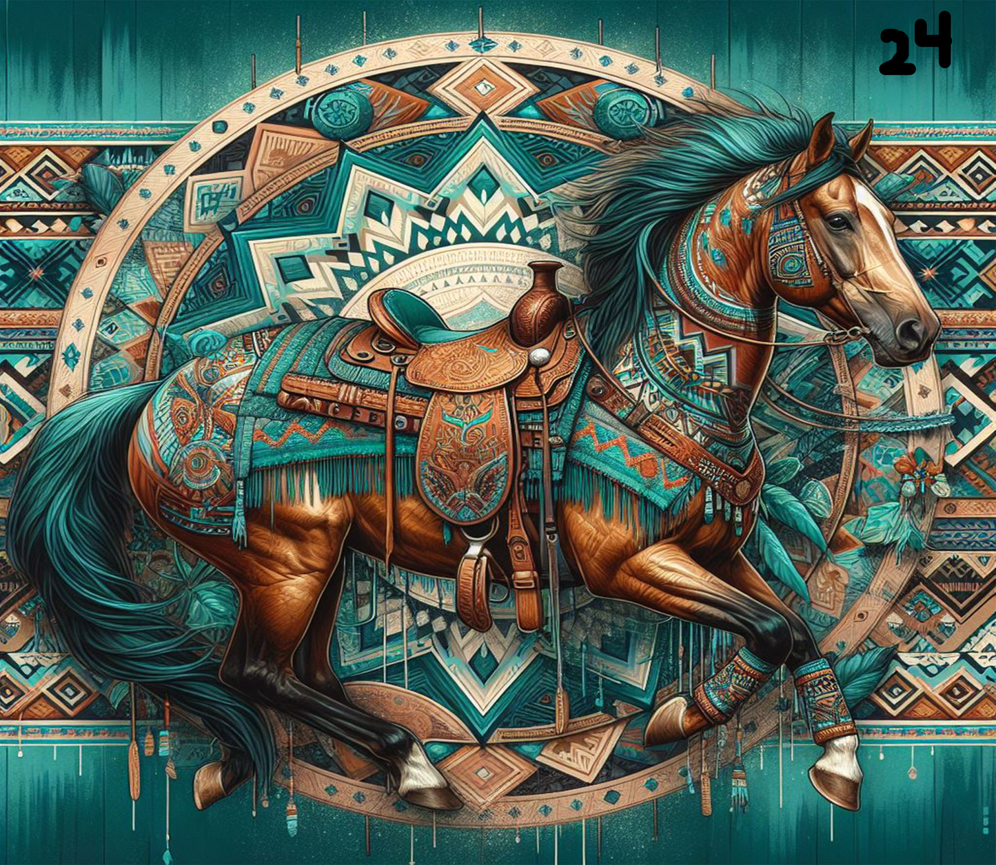 Horse Sublimation Decals