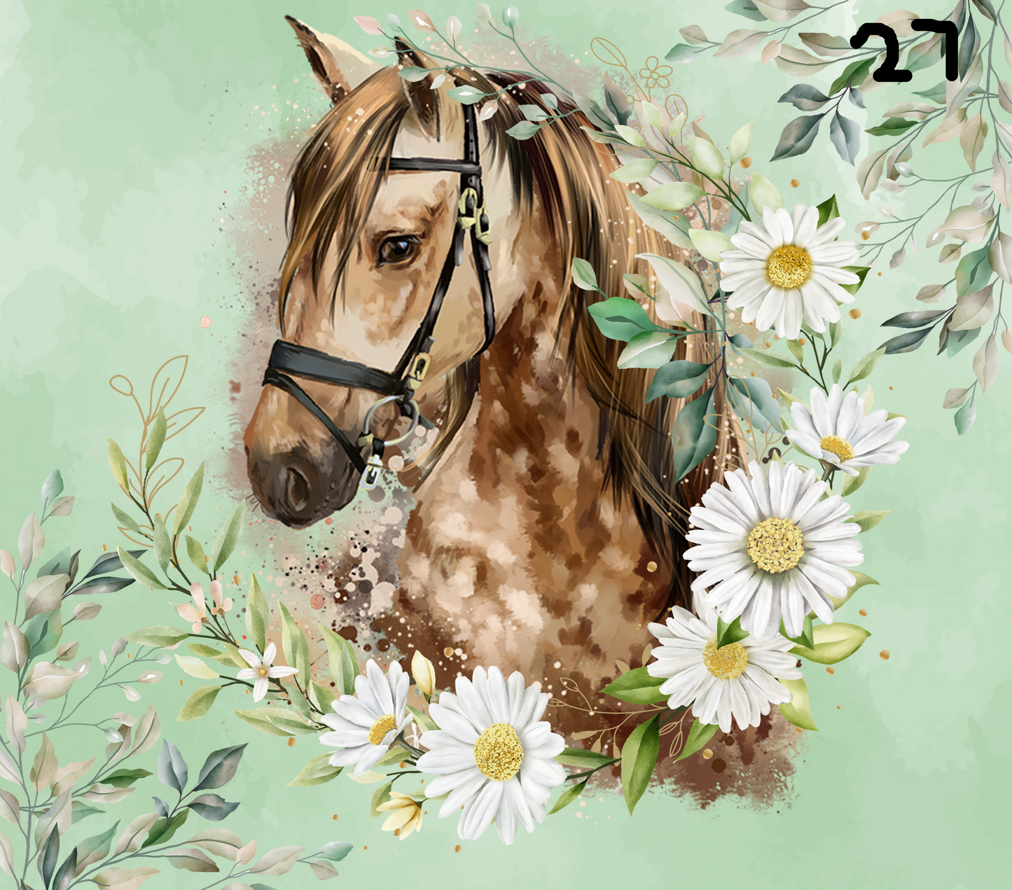 Horse Sublimation Decals