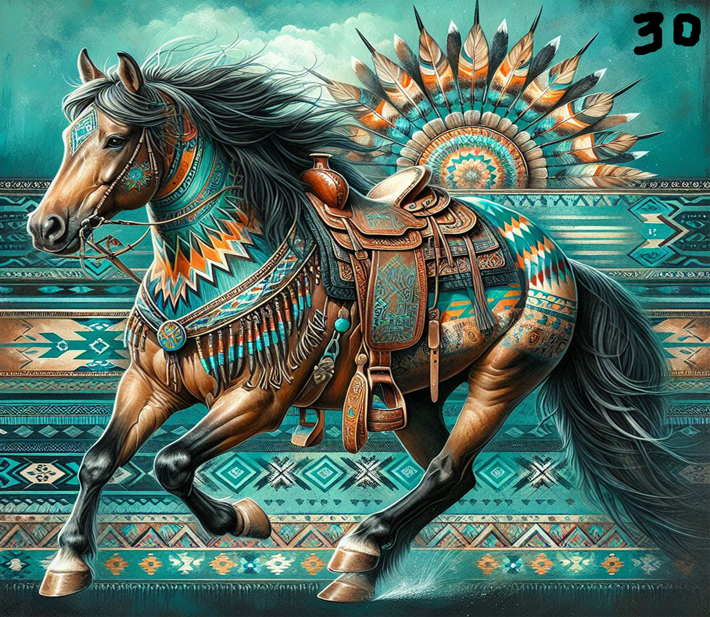 Horse Sublimation Decals