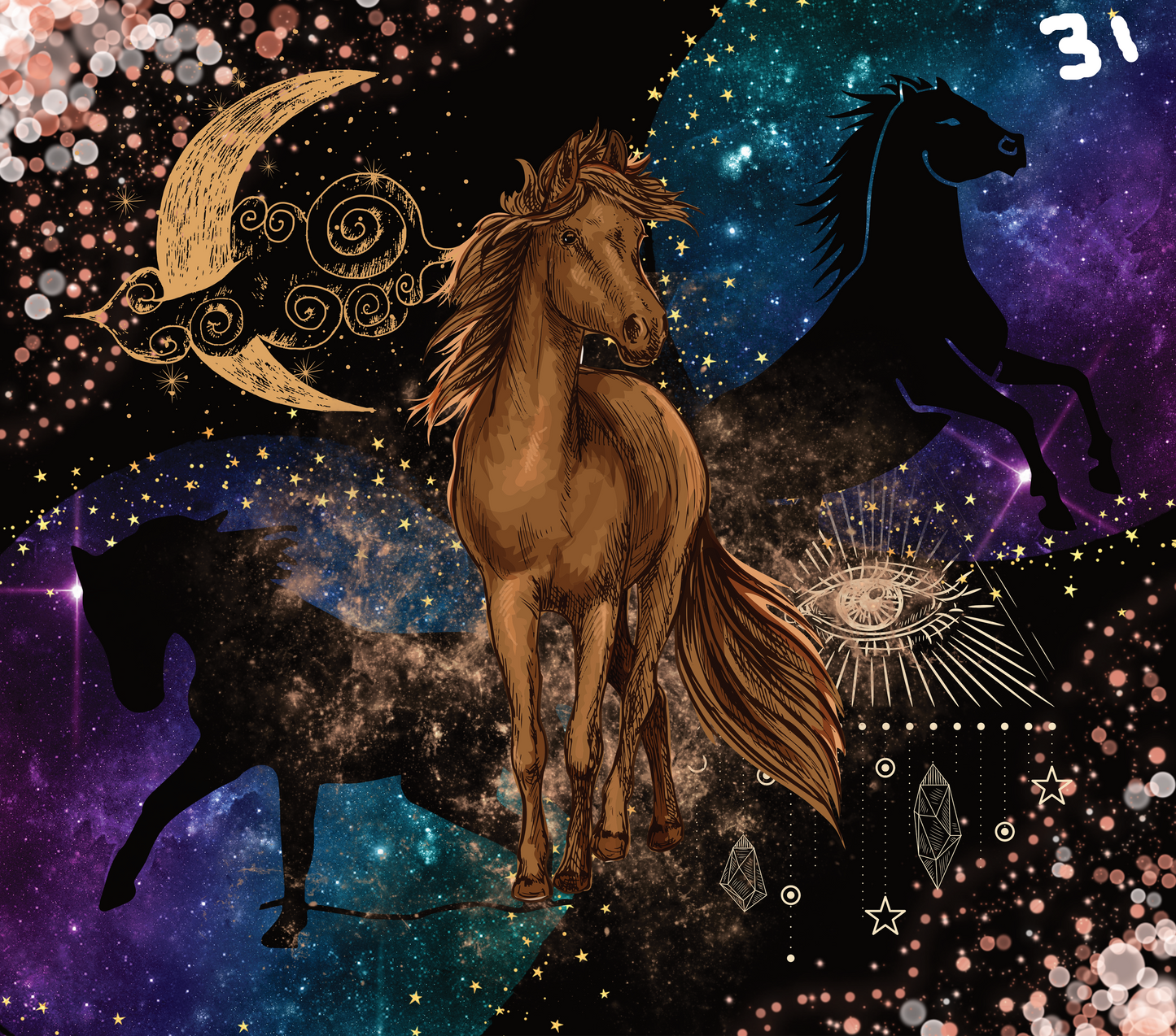 Horse Sublimation Decals