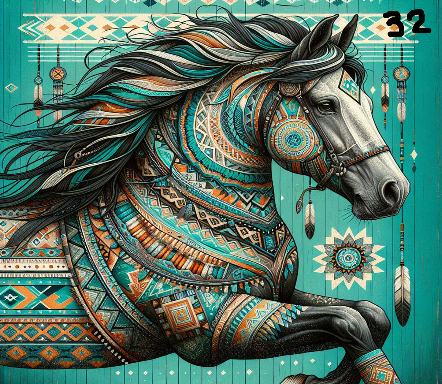 Horse Sublimation Decals