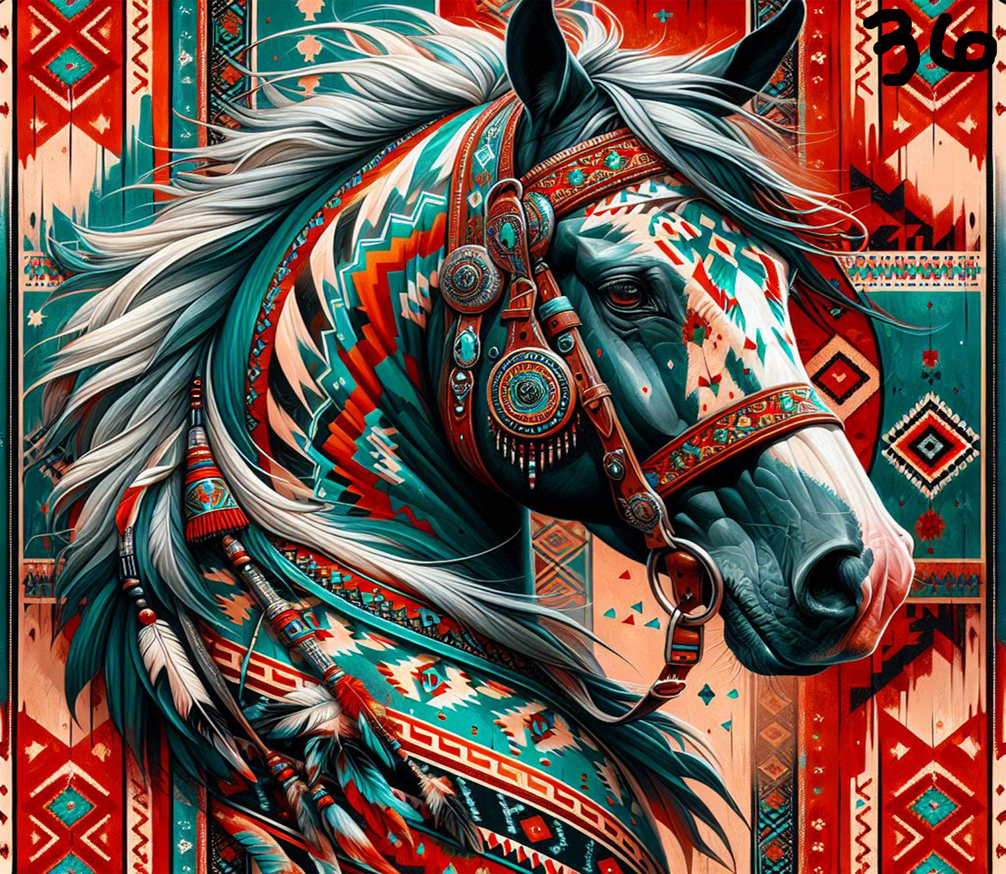 Horse Sublimation Decals