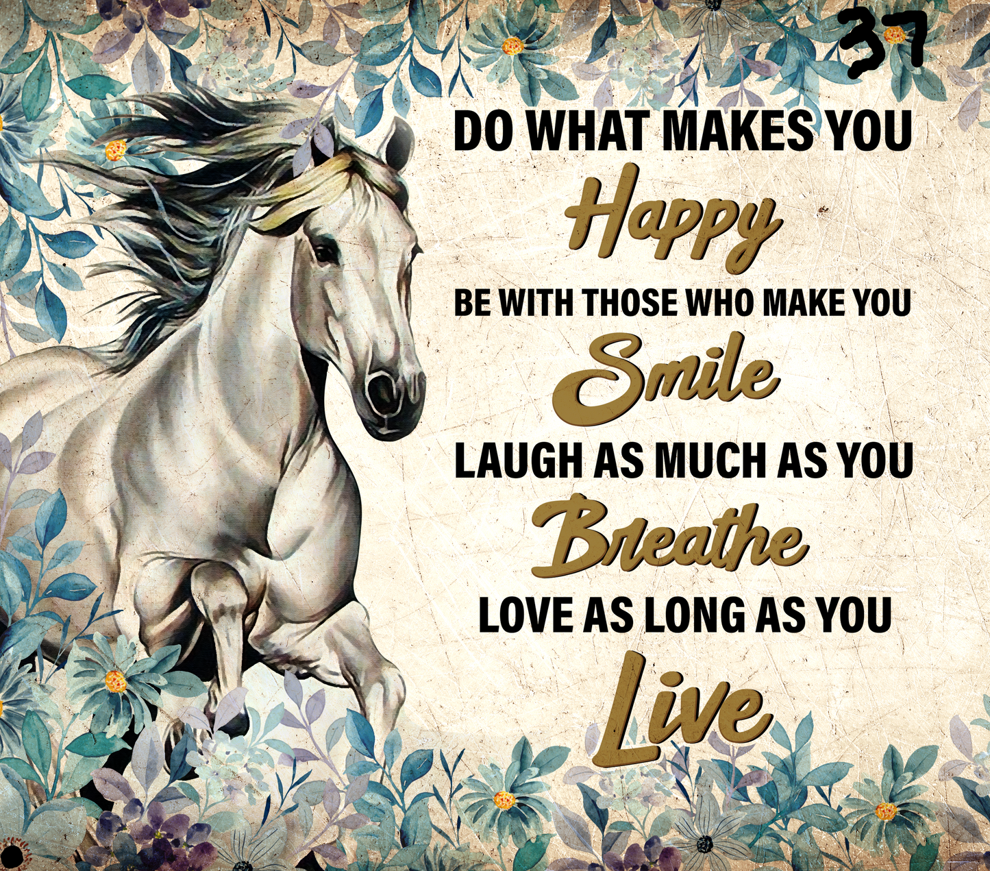 Horse Sublimation Decals