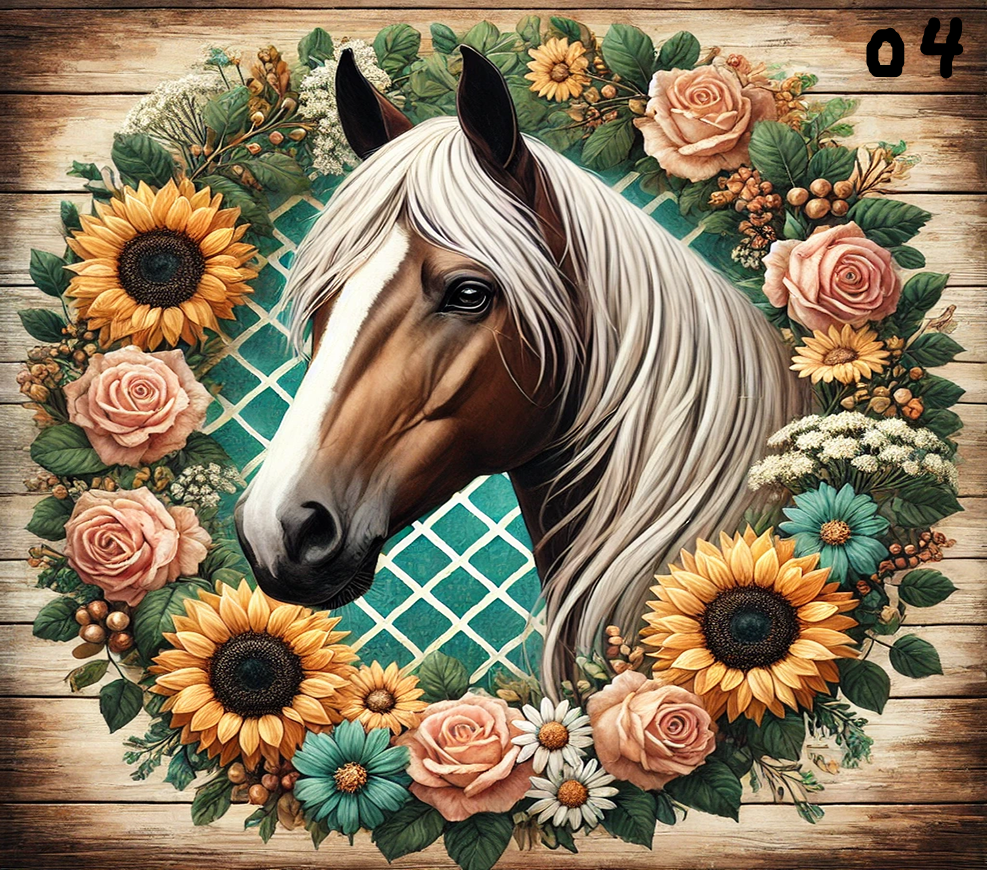Horse Sublimation Decals
