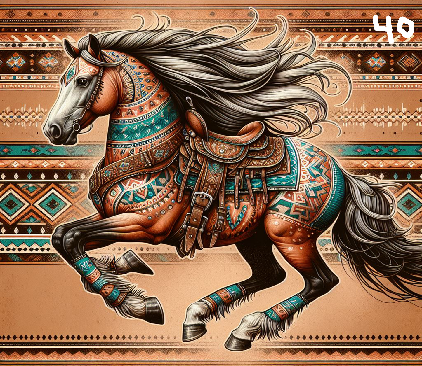 Horse Sublimation Decals