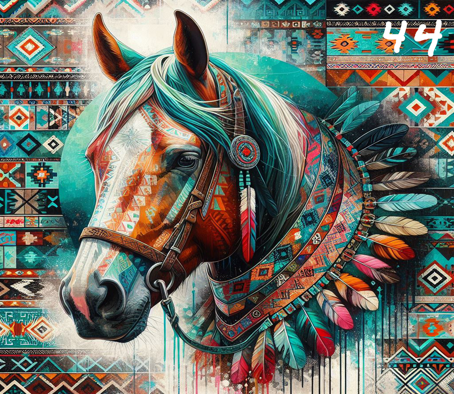 Horse Sublimation Decals