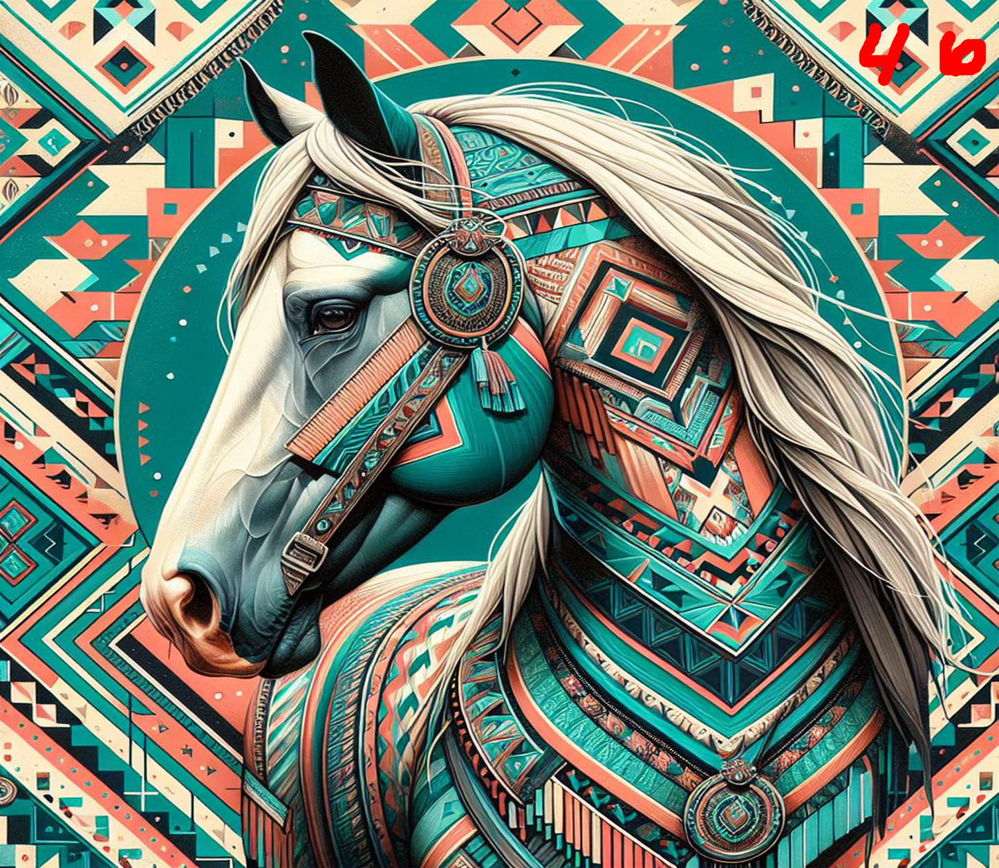 Horse Sublimation Decals