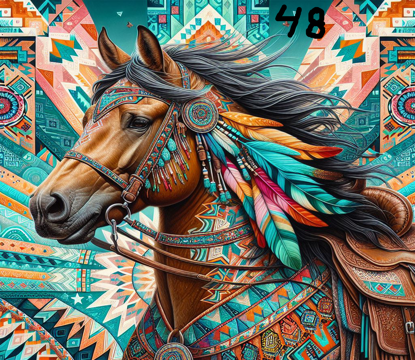 Horse Sublimation Decals